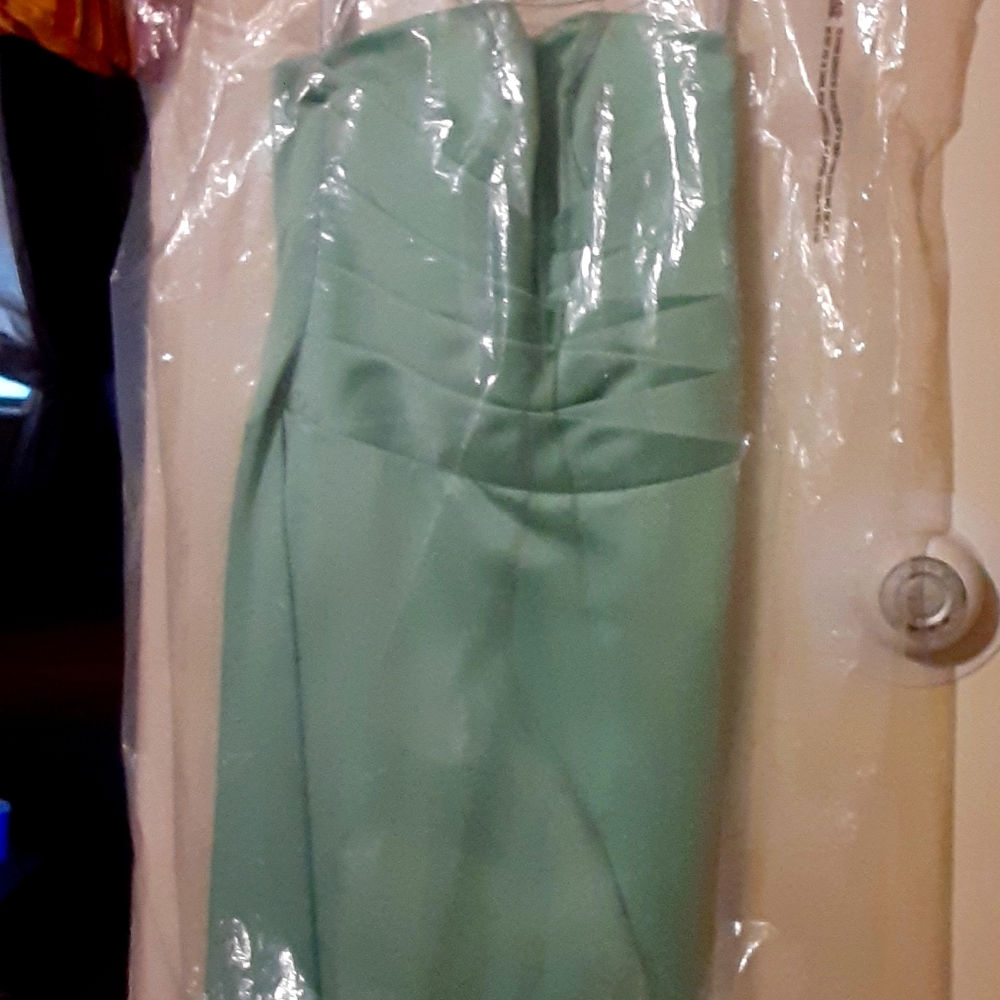 nice dress apple green color